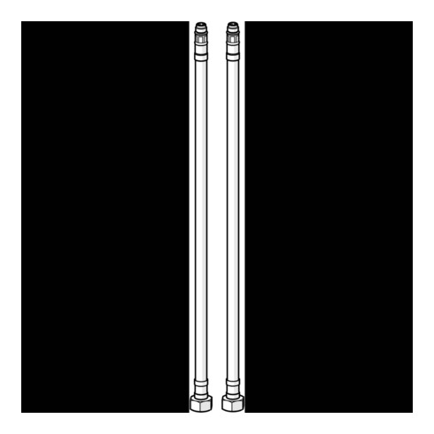 Hansa Anschlußschlauch 59914095 L=375, G3/8-M10x1