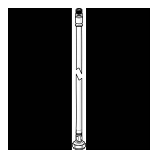 Hansa Anschlußschlauch 59912515 L=430, G3/8-M10x1