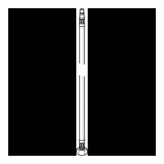 Hansa Anschlußschlauch 59913969 L=550, M8x1, G3/8