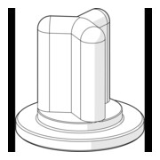 Hansa Assiette pour aérateur de tube 59914270