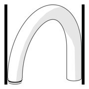 Hansa Auslauf 59914608 Ausld. 160 mm chr