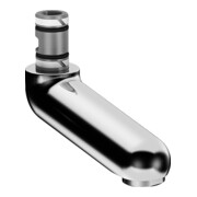 Hansa Auslauf Ausladung 86mm, chrom