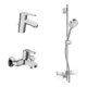 Hansa Bad-Armaturen-Paket HANSAPRIMO chrom-1