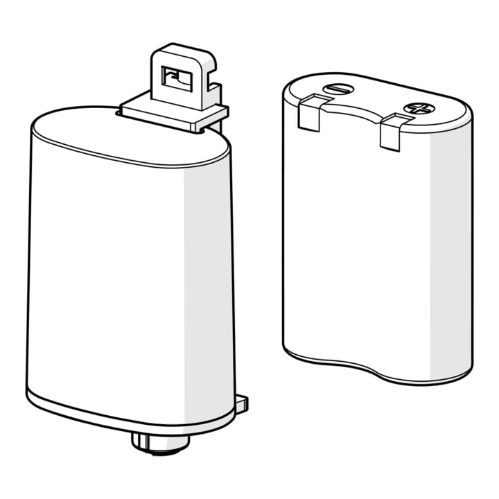Hansa Batteriegehäuse inkl. Batterie 59914088