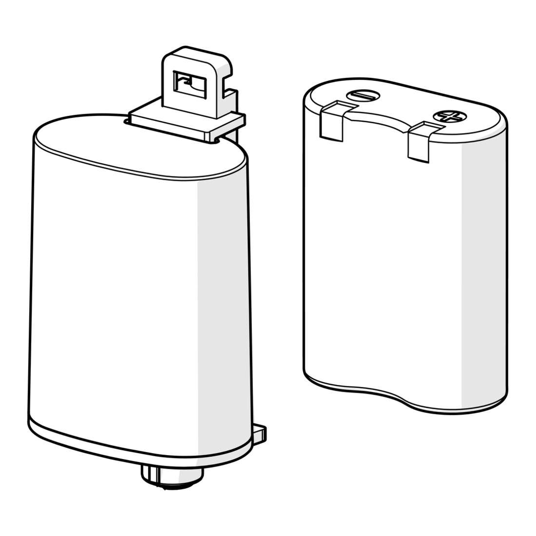 Hansa Batteriegehäuse inkl. Batterie 59914088