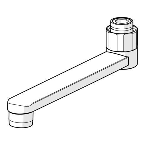 Hansa Bec 59914470 L=150 Débit 150 mm chromé