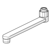 Hansa Bec 59914471 L=200 Débit 200 mm chromé-3