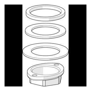 Hansa Befestigungssatz 59912717 M33 x 1,5