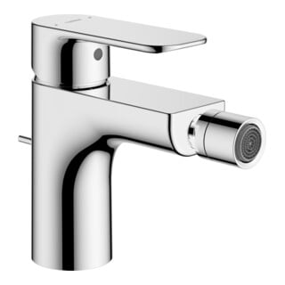 Hansa Bidet-Einhebelmischer HANSABASIC Metall-Ablaufgarnitur Ausl. 129mm chrom