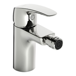 Hansa Bidet-Einhebelmischer HANSAPINTO m Ablaufgarnitur, Ausladung 106mm, chrom