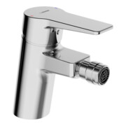 Hansa Bidet-Einhebelmischer HANSATWIST m Ablaufgarnitur, Ausladung 112mm, chrom-1