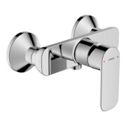 Hansa Brause-Einhebelmischer HANSABASIC AP, für Wandmontage, chrom