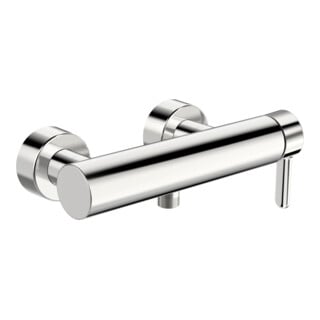 Hansa Brause-Einhebelmischer HANSADESIGNO Style seitenbedient, Wandmontage, chrom