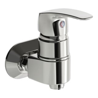Hansa Brause-Einhebelmischer HANSAPINTO AP, für Wandaufbau, chrom