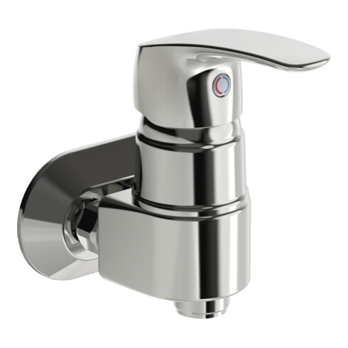Hansa Brause-Einhebelmischer HANSAPINTO AP, für Wandaufbau, chrom
