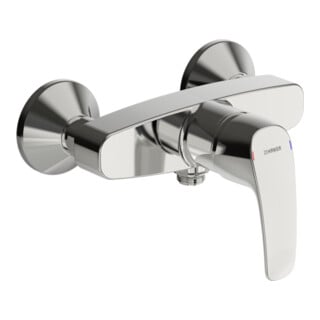 Hansa Brause-Einhebelmischer HANSAPINTO AP, S-Anschlüsse, chrom