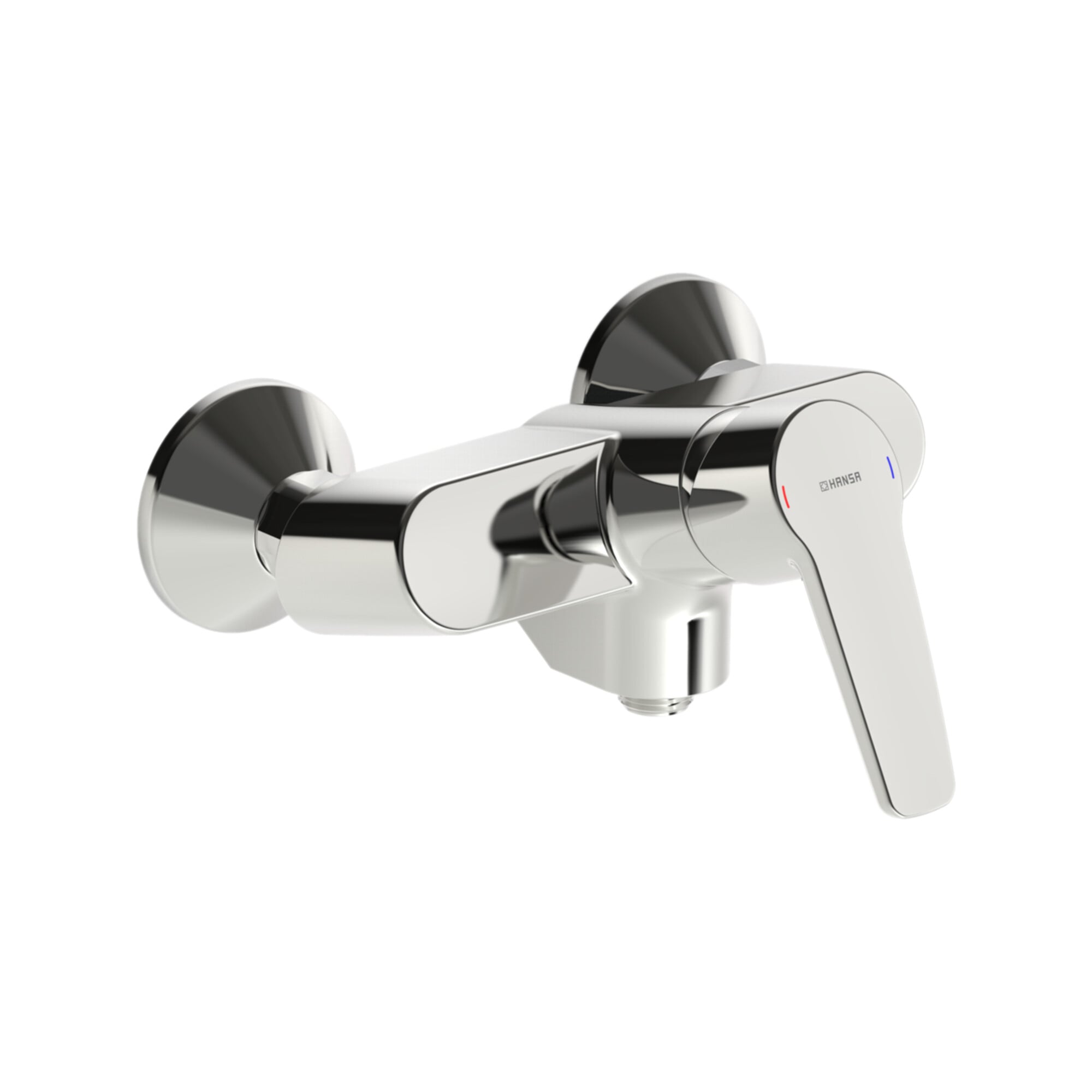 Hansa Brause-Einhebelmischer HANSAPOLO AP, THERMO COOL-Funktion, chrom