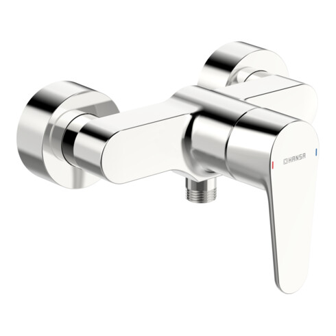 Hansa Brause-Einhebelmischer HANSAVANTIS AP, S-Anschlüsse, Hebel, chrom