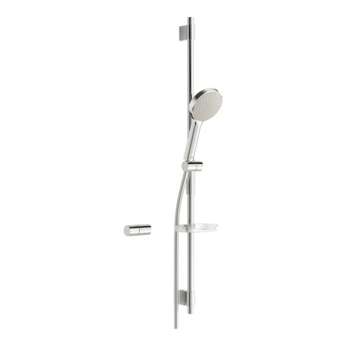 Hansa Brausestangen-Set HANSAACTIVEJET 970mm, HB d 120mm, 1-str., hellg./chr.