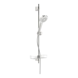 Hansa Brausestangen-Set HANSABASICJET Style 764mm, 1-strahlig, Wandmontage, chrom