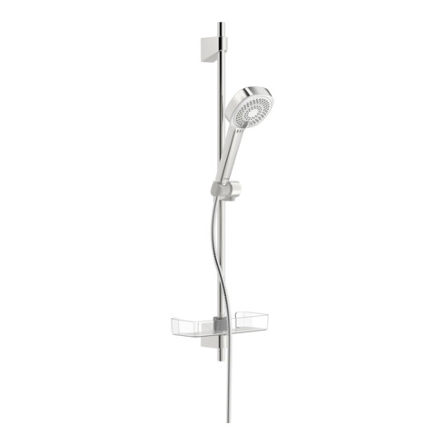 Hansa Brausestangen-Set HANSABASICJET Style 764mm, 3-strahlig, Wandmontage, chrom