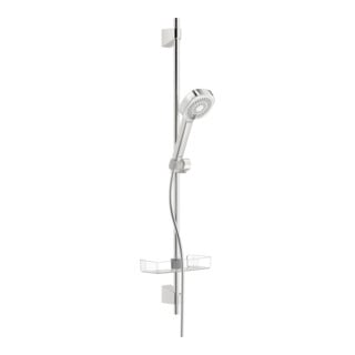 Hansa Brausestangen-Set HANSABASICJET Style 960mm, 3-strahlig, Wandmontage, chrom