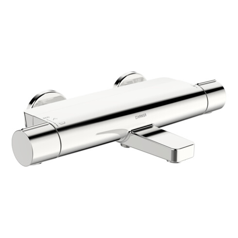 Hansa BW -und Brausearmatur HANSAOPTIMA Thermostat, Wandmontage, chrom