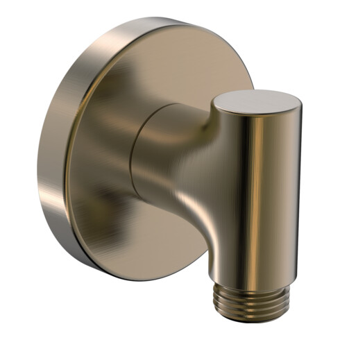 Hansa Coude de raccord mural Wd-mont., G 1/2, rond, bronze brossé