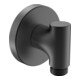 Hansa Coude mural pour montage mural, G 1/2, rond, noir mat-1