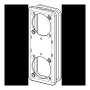Hansa Deckplatte Halter 59913697-1