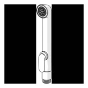Hansa Douchette Bidetta 59914458 Blanche-3