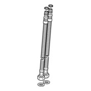 Hansa Anschlußschlauch 59913964 M8x1xG3/8, L=430