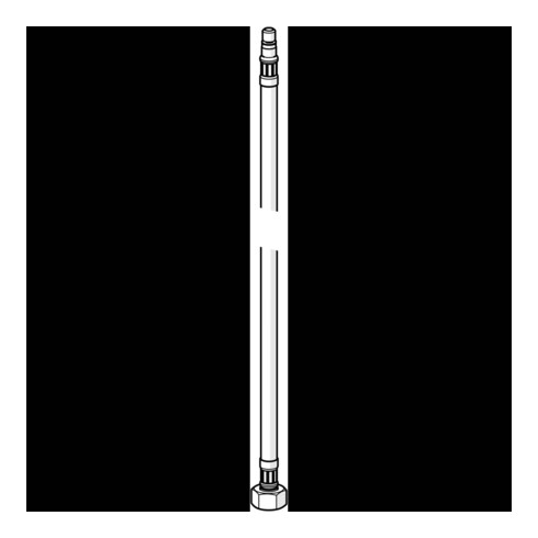 Hansa Anschlußschlauch 59913969 L=550, M8x1, G3/8