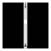 Hansa Anschlußschlauch 59913969 L=550, M8x1, G3/8