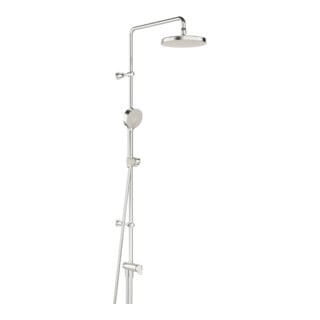 Hansa Duschsystem HANSABASICJET avec flexibles D, sortie 407 mm, chromé