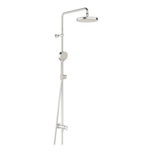 Hansa Duschsystem HANSABASICJET avec raccords muraux AG, sortie 407 mm, chromé