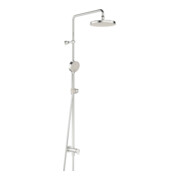 Hansa Duschsystem HANSABASICJET avec raccords muraux AG, sortie 407 mm, chromé