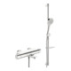 Hansa Duschsystem HANSAOPTIMA m Thermostat, Wandmontage (2-Loch), chrom-1