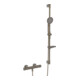 Hansa Duschsystem HANSAPRISMA avec thermostat, montage mural, 970 mm, bronze mat-1