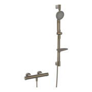 Hansa Duschsystem HANSAPRISMA m Thermostat, Wd-mont., 770mm, bron geb.
