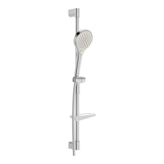 Hansa Duschsystem HANSAVIVA Barre de douche murale, flexible 125 cm, acier cintré