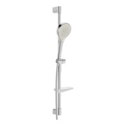 Hansa Duschsystem HANSAVIVA Barre de douche murale, flexible 125 cm, acier cintré