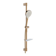 Hansa Duschsystem HANSAVIVA Barre de douche murale, tuyau 125 cm, bronze brossé