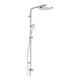 Hansa Duschsystem HANSAVIVA Wandstangen-Brause, L. 120,2cm, Wd-mont., chr-1