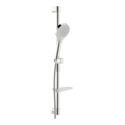 Hansa Duschsystem HANSAVIVA Wandstangen-Brause, Wd B.Schl. 125cm, ch