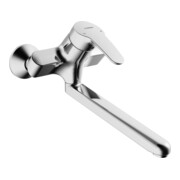 Hansa WT-Wand-EHM HANSAMIX S-Ans., absp, schw, Ausl. 311mm, chr