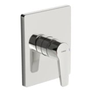 Hansa Fertigmontageset HANSABLUEBOX POLO UP-Brause-Einhebelmischer, eckige Rosette, chrom-1