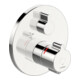 Hansa Fertigmontageset HANSACLINICA UP-Thermostat, Rosette rund, chrom-1