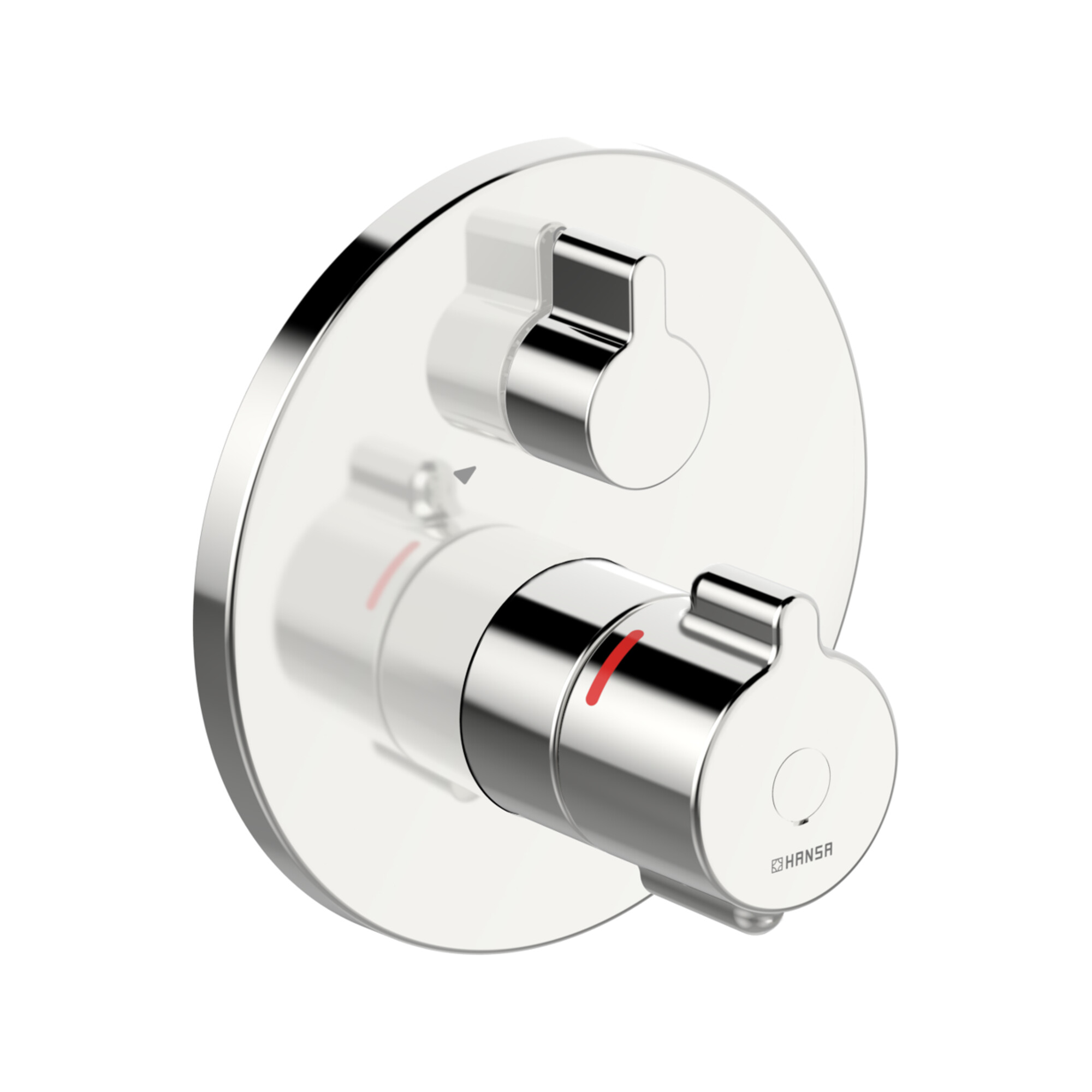 Hansa Fertigmontageset HANSACLINICA UP-Thermostat, Rosette rund, chrom