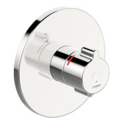 Hansa Fertigmontageset HANSACLINICA UP-Thermostat, Rosette rund, chrom